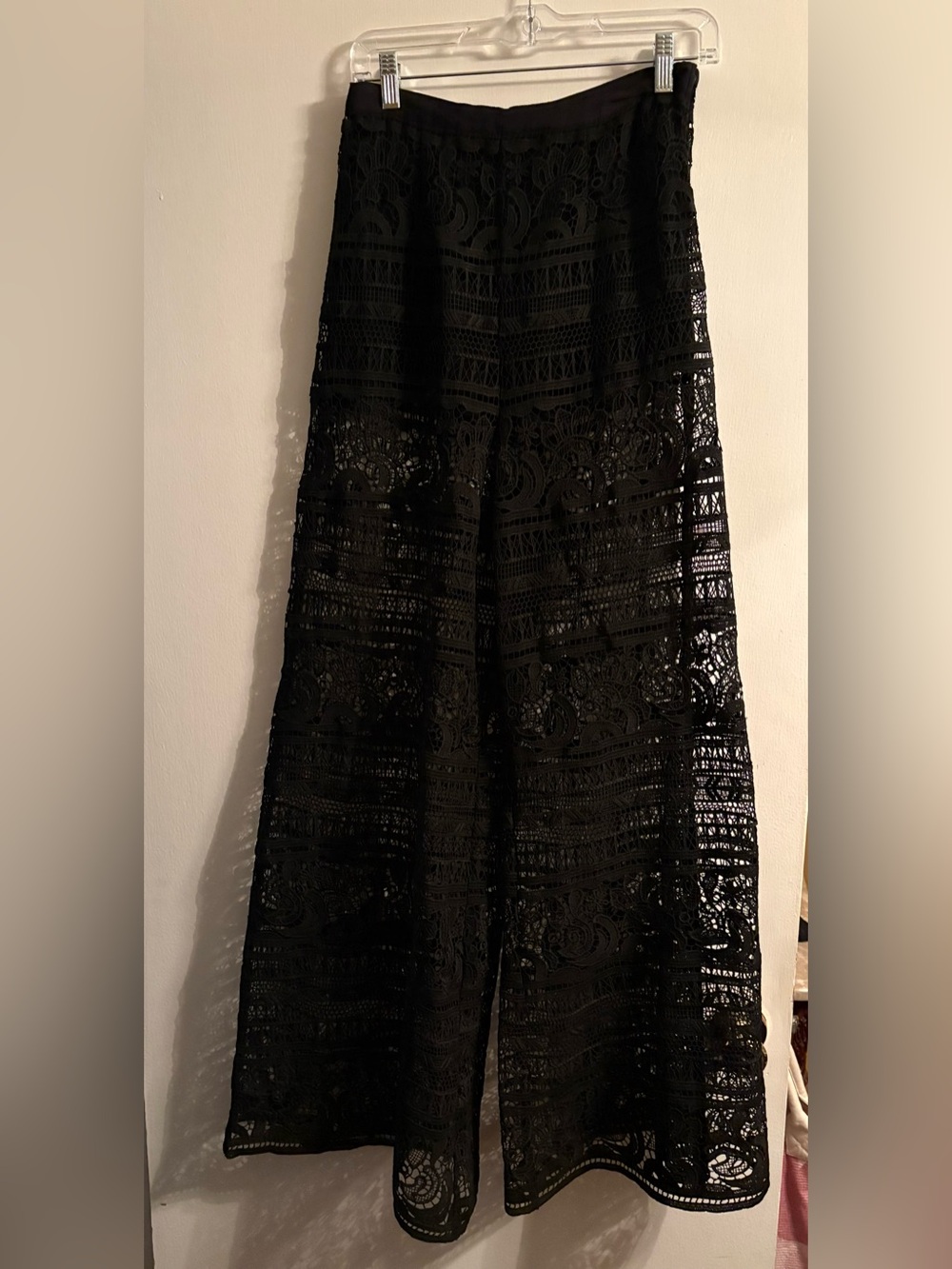 Maeve by Anthropologie Lace Wide Leg Pants in Size 8 - Great Condition
